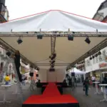 Eventplanen als Überdachung bei Großveranstaltungen